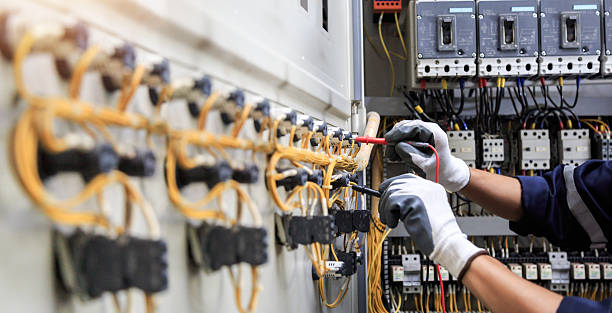 Professional Electrician technician working in Chalfont, PA